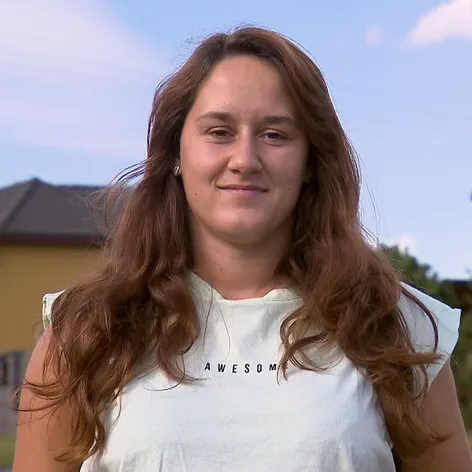 Maminka Lucie (29) pracuje jako administrativní pracovnice.