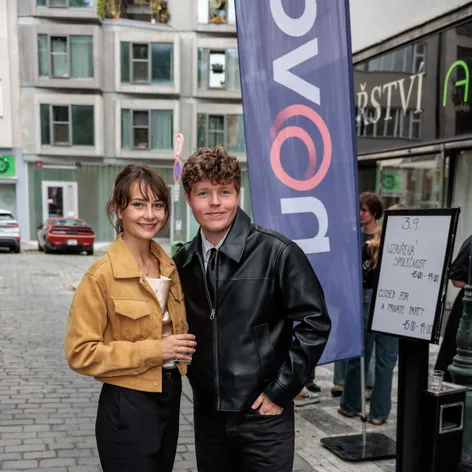 Elizabeth Kateřina McIntosh a Petr Komínek