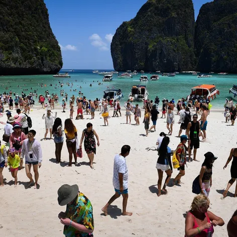 Pláž Maya Bay - 2