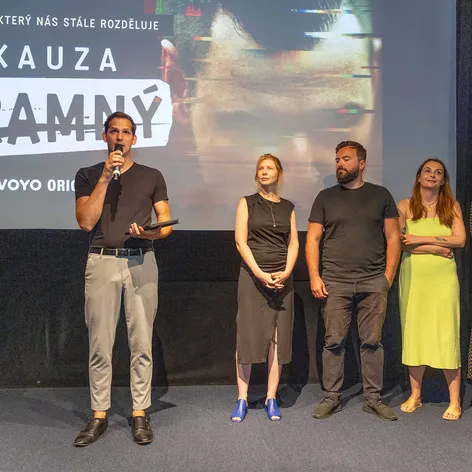 Projekce české dokumentární série Kauza Kramný