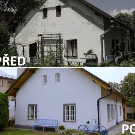 PŘED A PO - dům
