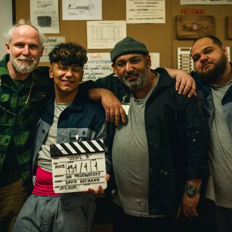 Oddíl B_Jan Prušinovský, Marsell Bendig, Zdeněk Godla, Daniel Ferenc (cropped)