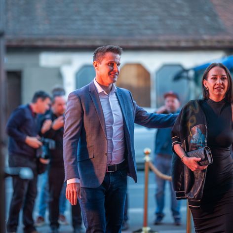 Agáta Hanychová a Miroslav Dopita
