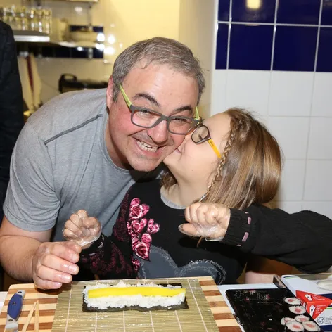 Martin Zounar s dcerou