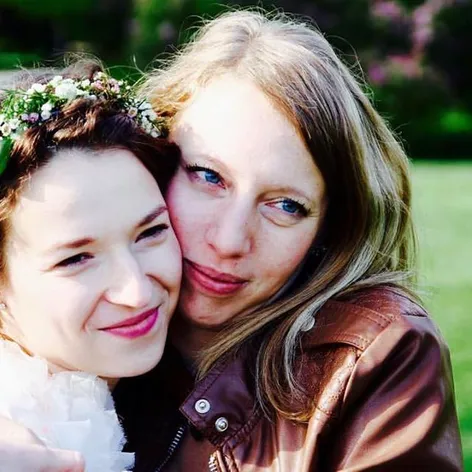 Berenika Kohoutová ve svatební den