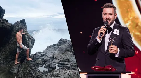Marek Ztracený odhodil košili. Užívá si krásné chvíle u moře