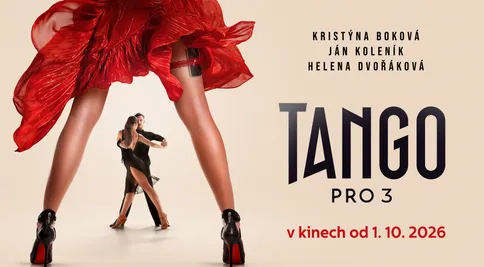Kristýna Boková, Helena Dvořáková a Ján Koleník rozehrávají filmové TANGO PRO 3