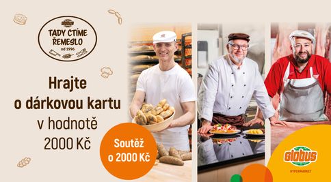 Soutěžte se Snídaní s Novou o dárkové karty do hypermarketu Globus
