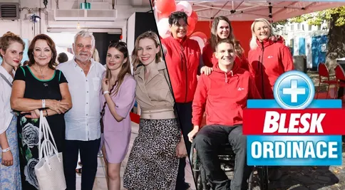 Blesk Ordinace pomáhá. Nechte se vyšetřit a potkejte oblíbené seriálové hrdiny