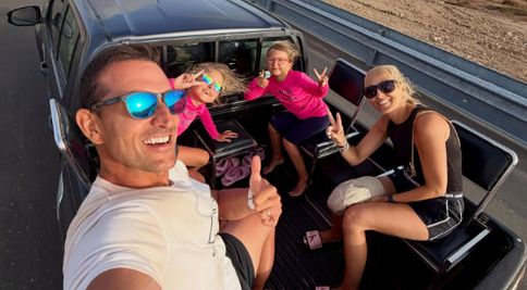 Akční dovolená Martina Košťála z Proměn: Dceru vzal i na zipline