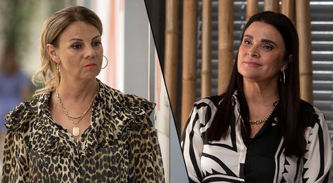 Heluš a Darina z Ordinace ve svatebních šatech: Posuďte, které nevěstě to víc sluší