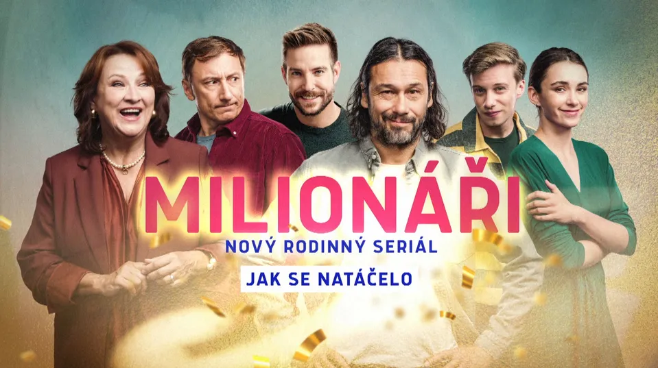 Nový rodinný seriál Milionáři: Představí se Adamovská, Liška, Polívka a další