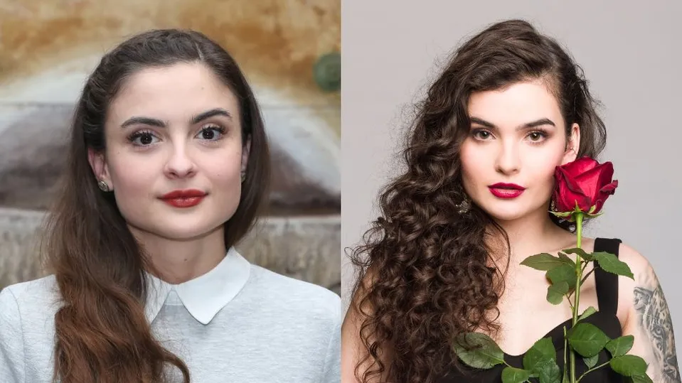 Kristýna a herečka Eva Podzimková.