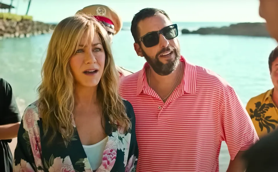 Jennifer Aniston a Adam Sandler