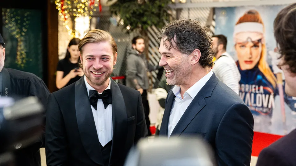 Jaromír Jágr na premiéře