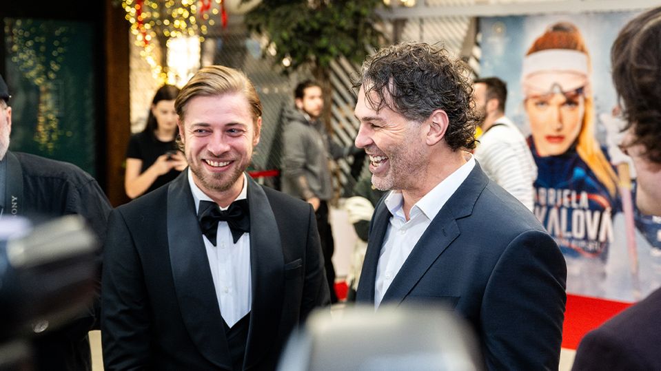 Jaromír Jágr na premiéře
