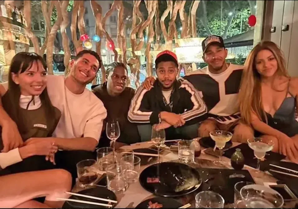 Shakira, Lewis Hamilton