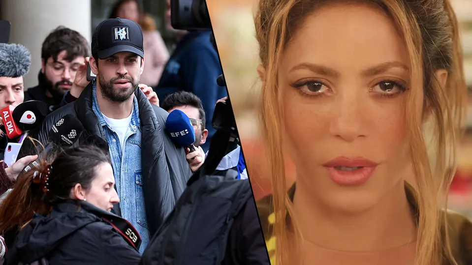 Gerard Piqué a Shakira.