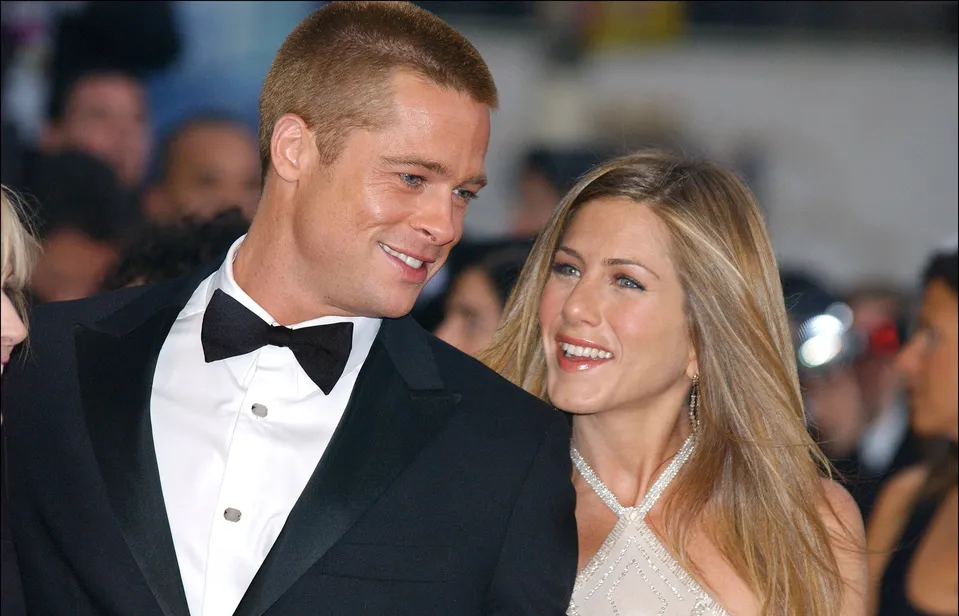 Jennifer Aniston a Brad Pitt