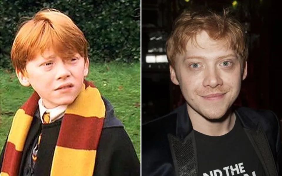 Rupert Grint a Ron Weasley.