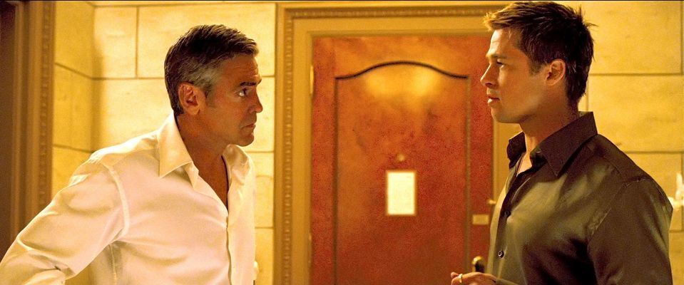 Brad Pitt a George Clooney.