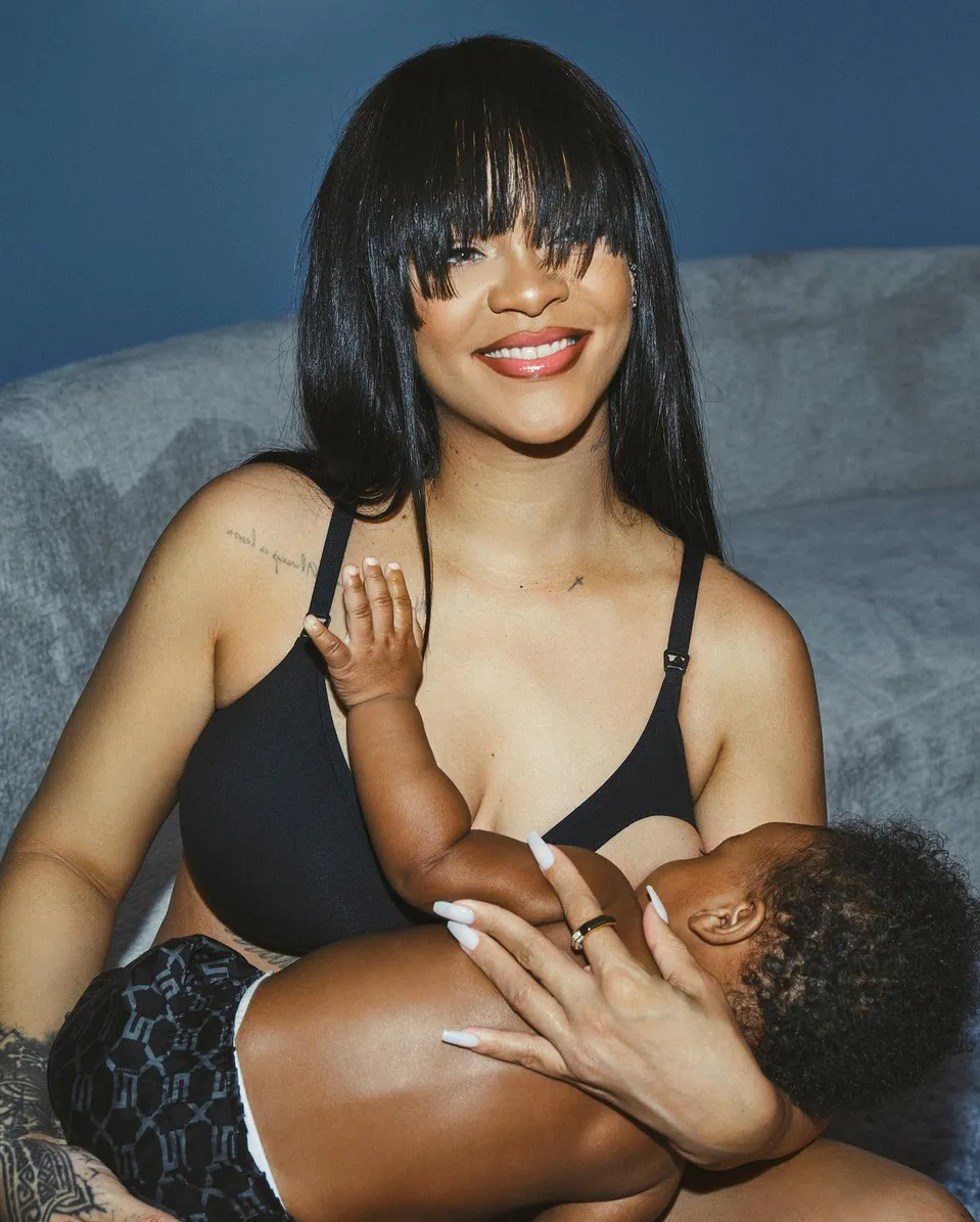 Rihanna se synem RZA.