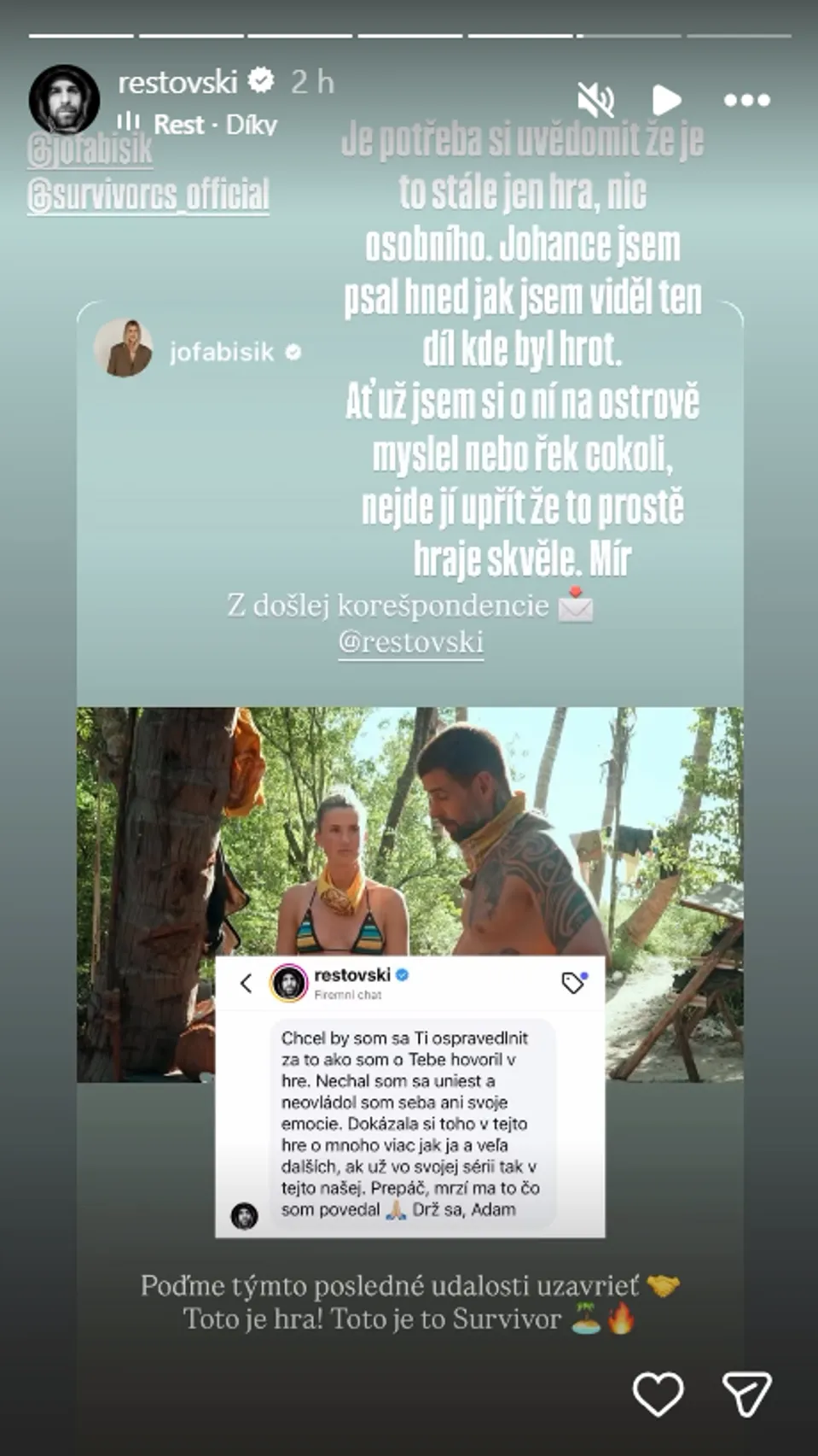 Survivor - Johanka a Adam