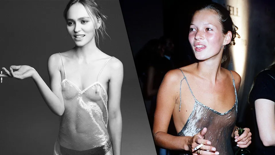 Lily-Rose Depp a Kate Moss