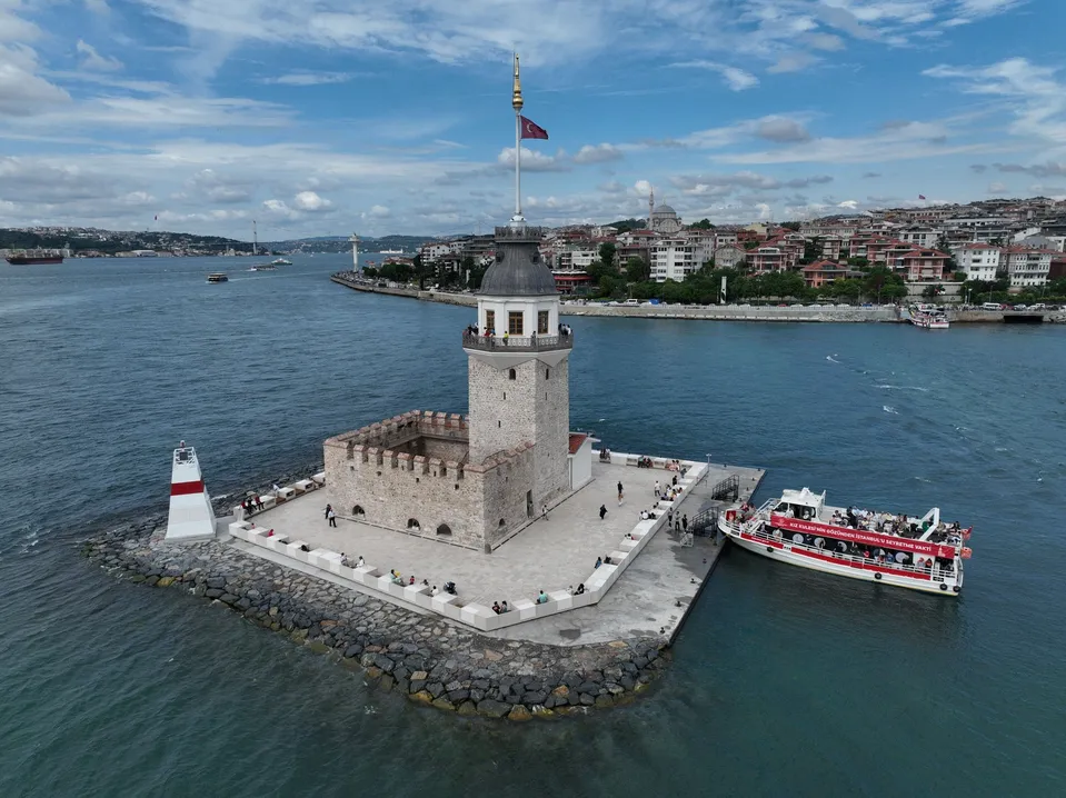Maiden's Tower v Istanbulu