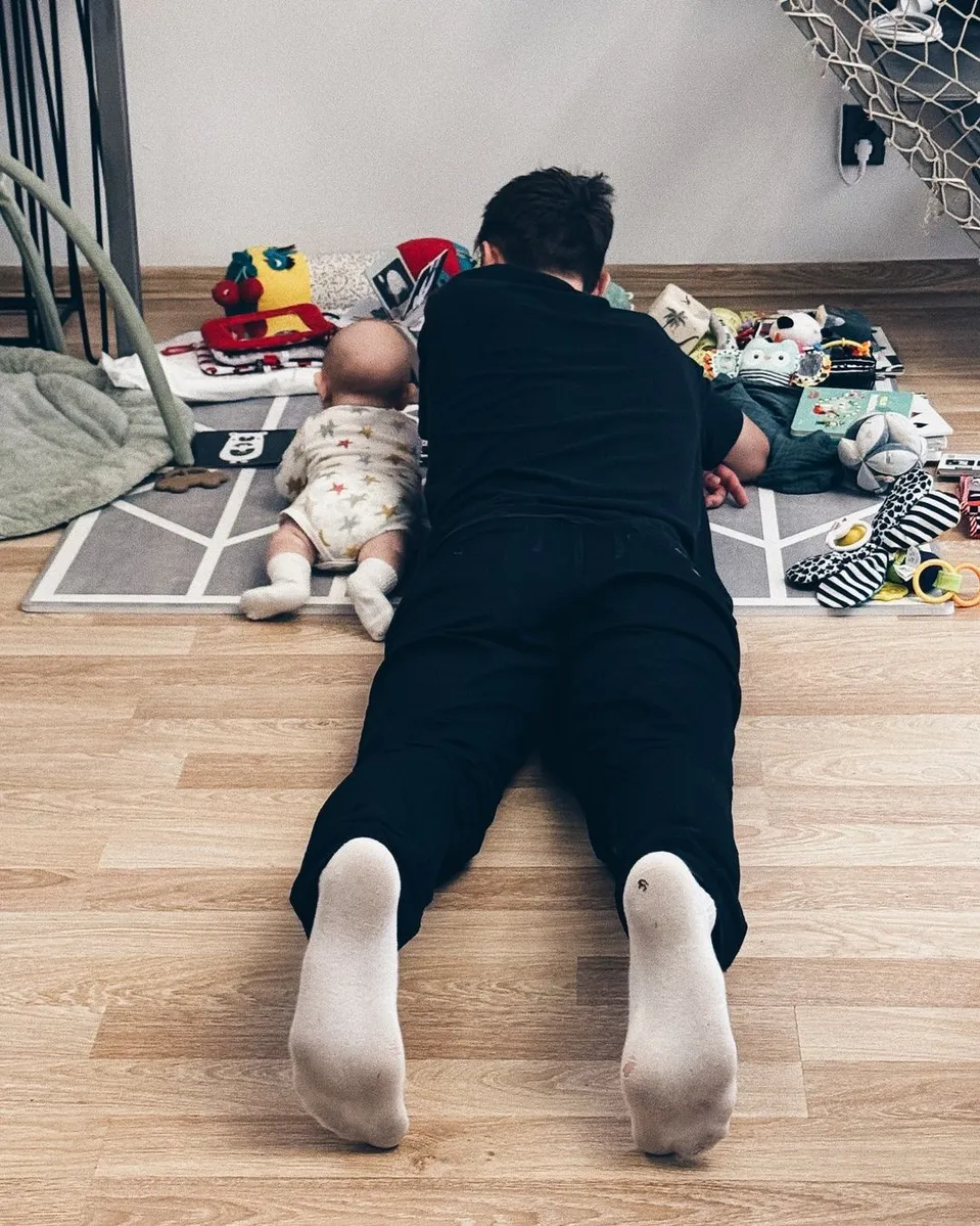 Vašek Matějovský se synem 2