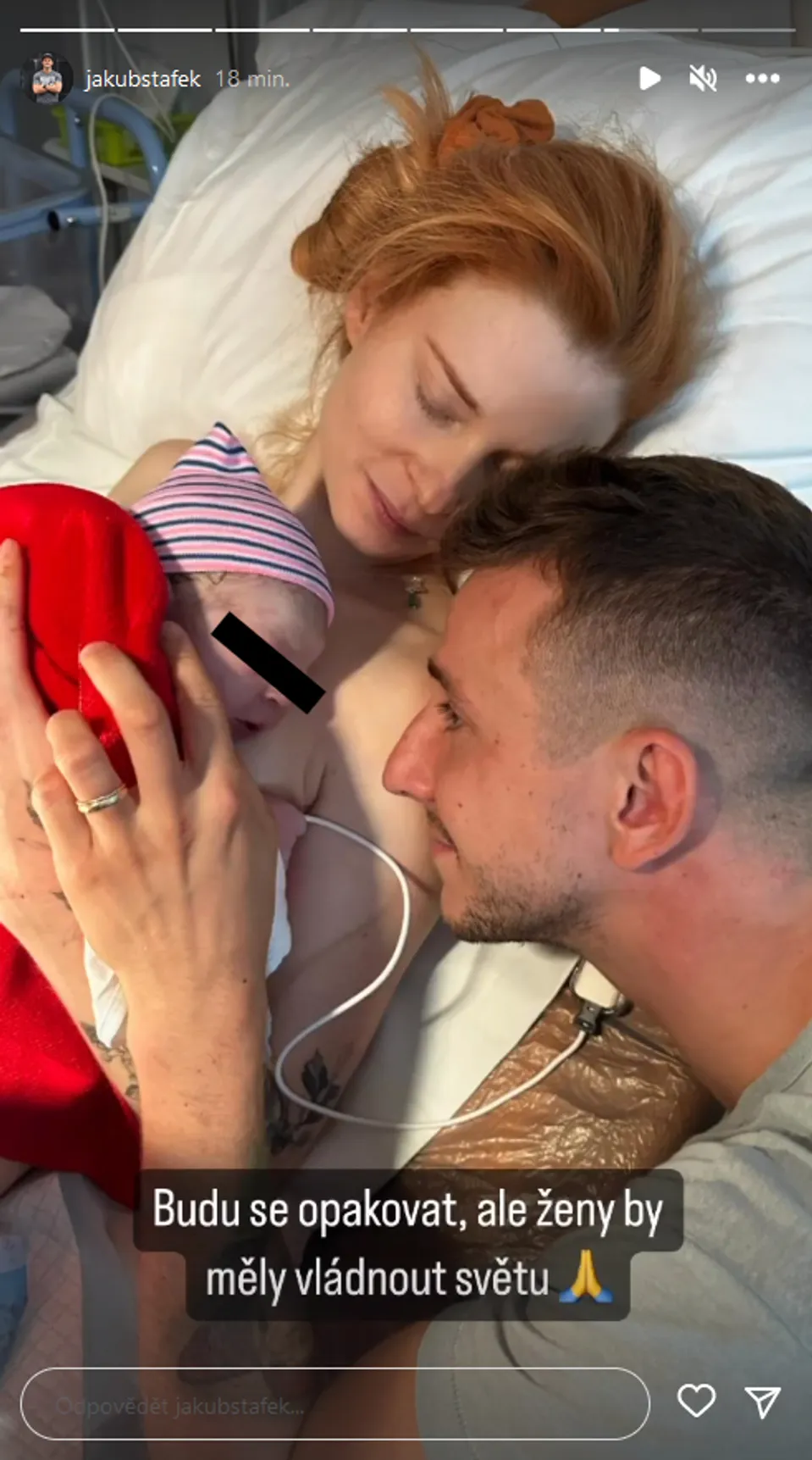 Jakub Štáfek s dcerou Jasmínkou