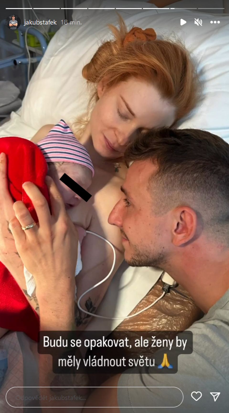 Jakub Štáfek s dcerou Jasmínkou