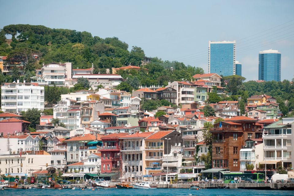 Čtvrt Bebek v Istanbulu