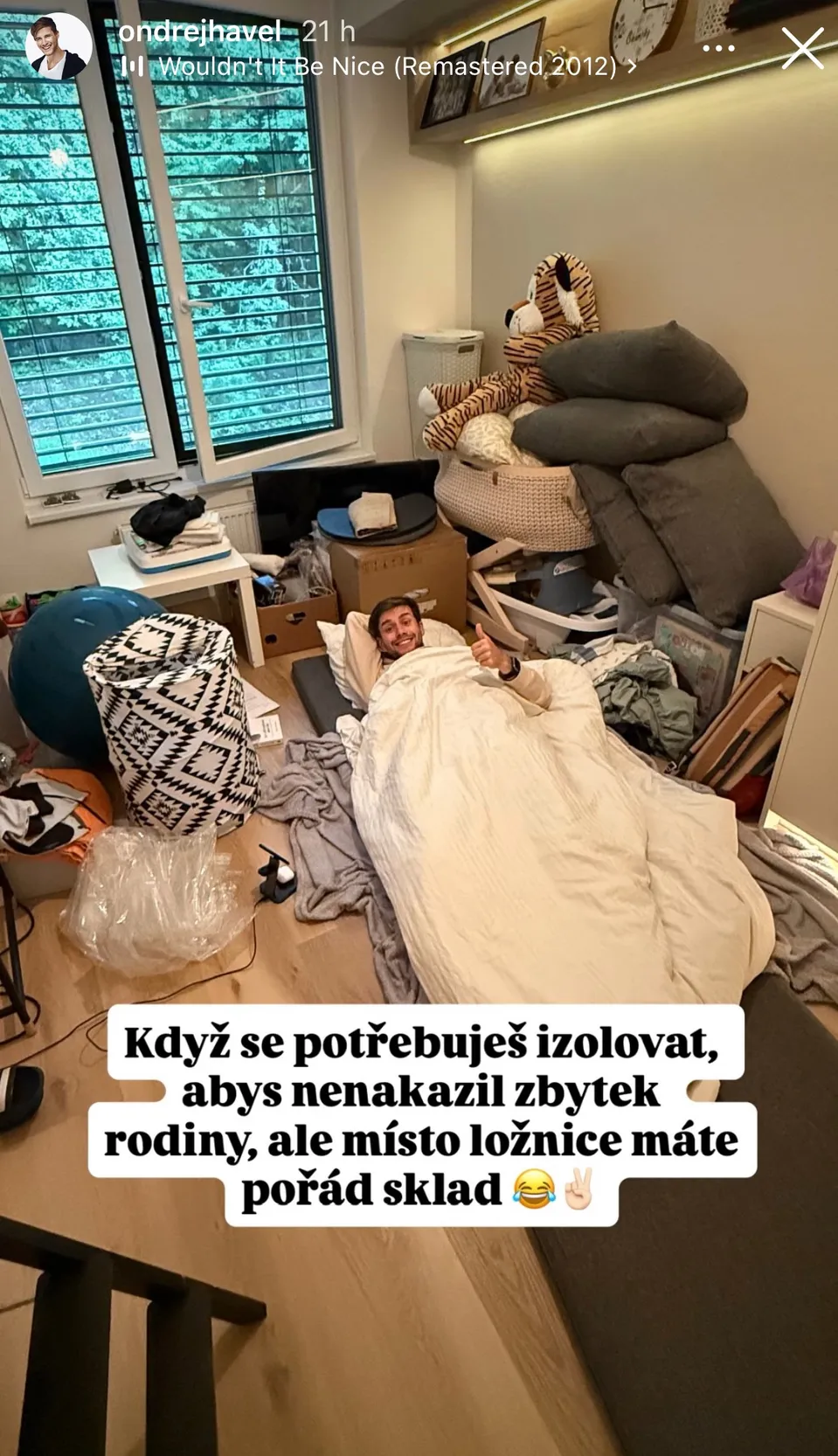 Nemocný Ondřej Havel