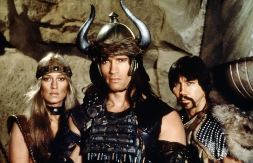 Arnold Schwarzenegger ve filmu Barbar Conan, 1982