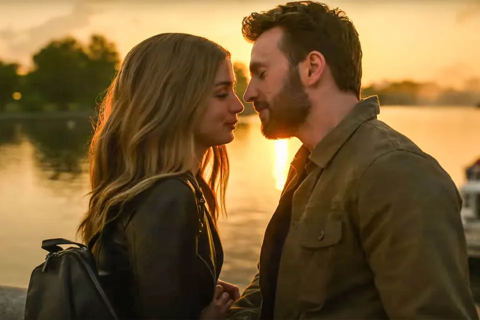 Ana de Armas a Chris Evans.