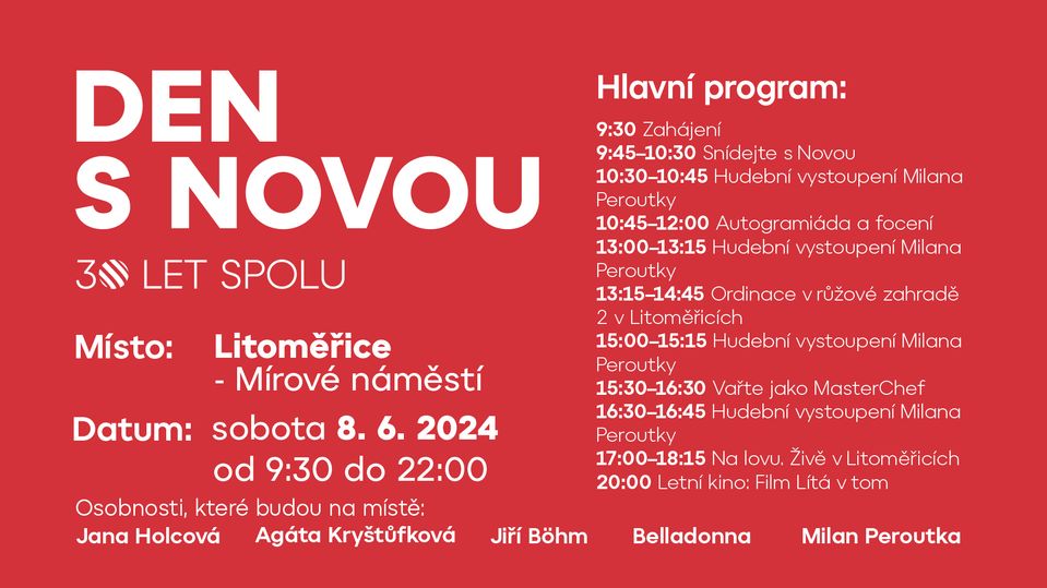 Den s Novou - Program Litoměřice