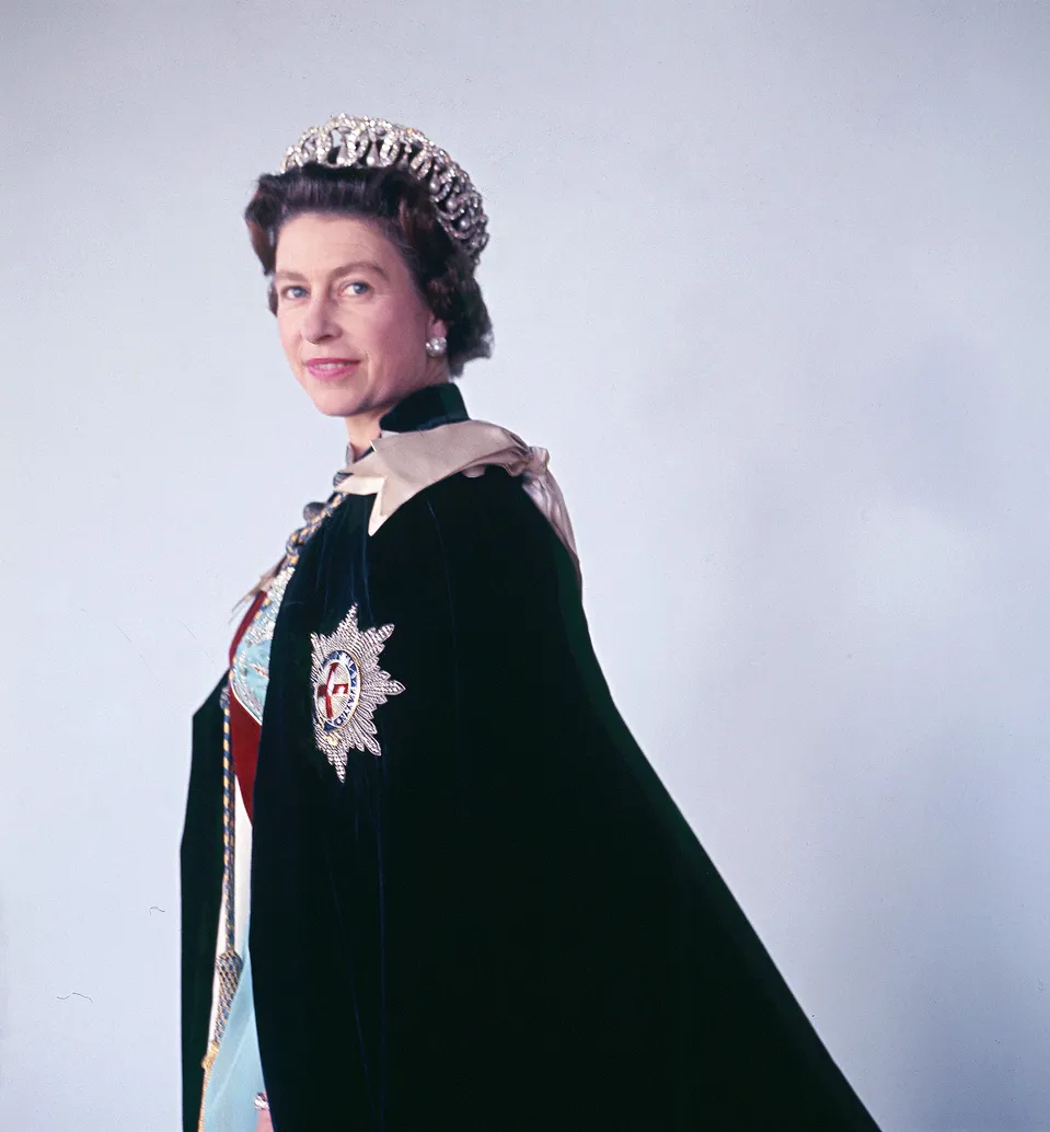 Královna Alžběta II. v roce 1968