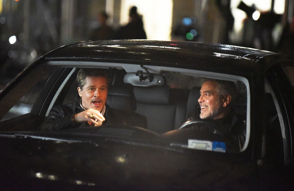 Brad Pitt a George Clooney.