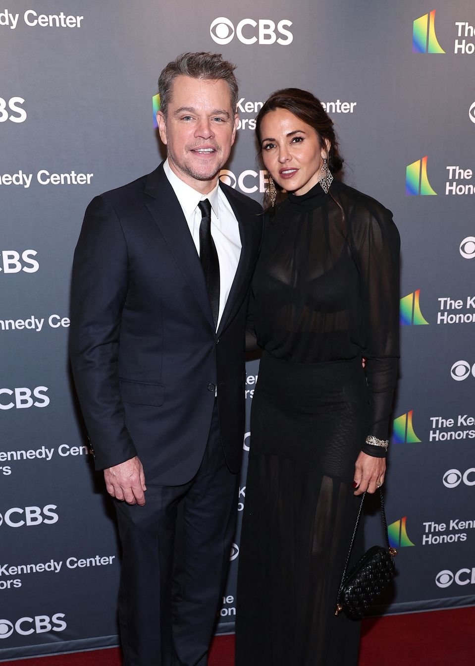 Matt Damon a Luciana Barroso