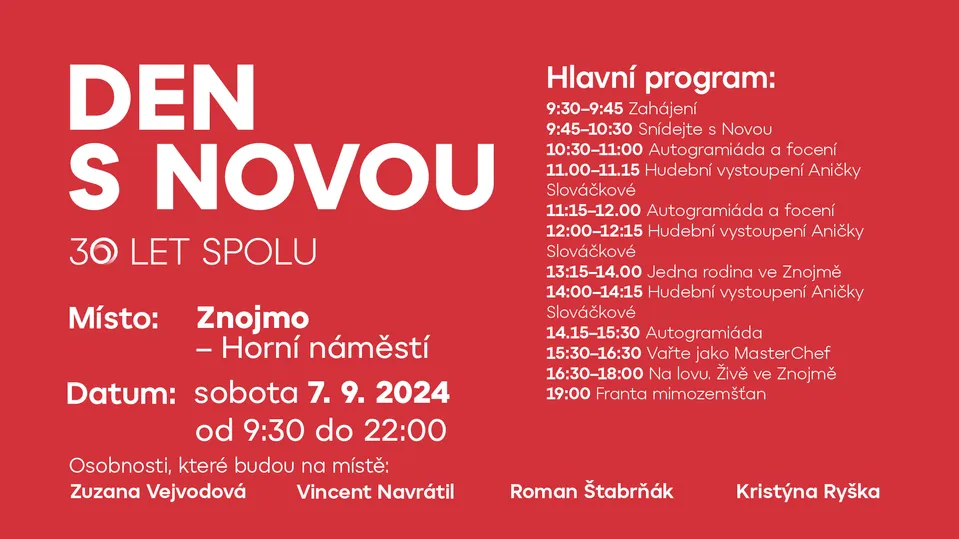 Den s Novou - Znojmo