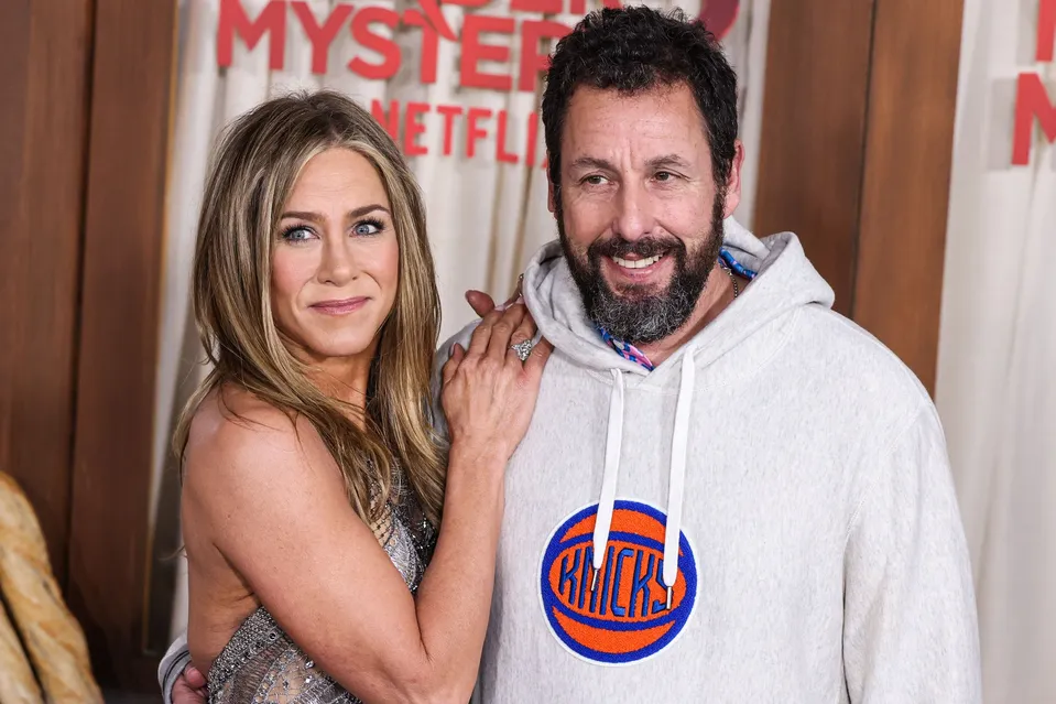 Jennifer Aniston a Adam Sandler