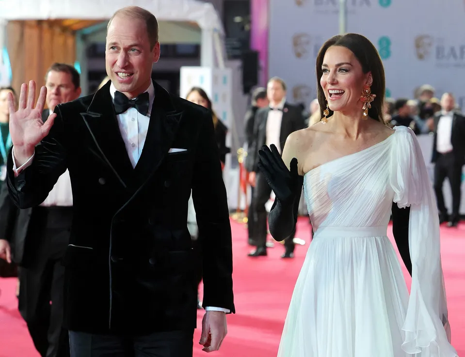 Princ William a Kate.