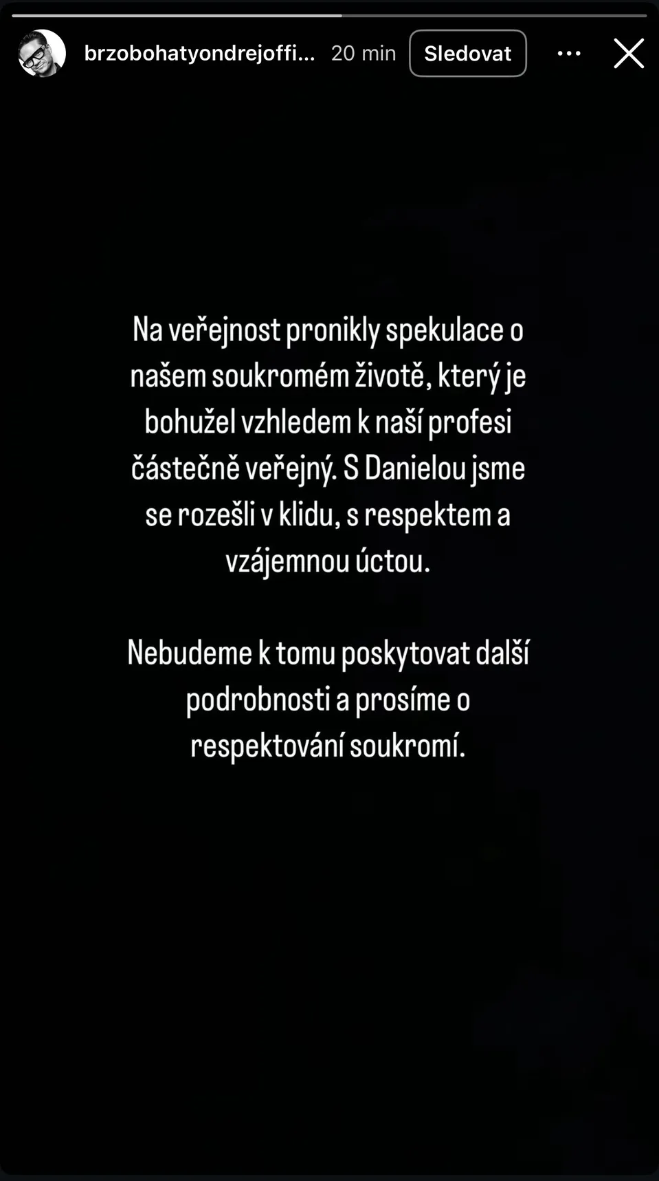Brzobohatý rozchod