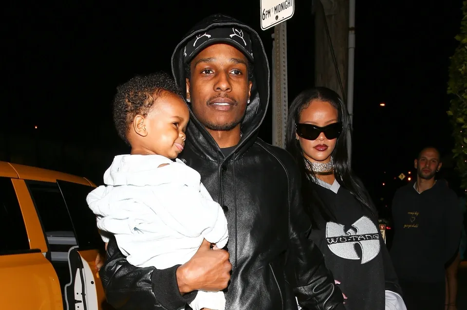 Rihanna s přítelem ASAP Rockym a synem RZA.