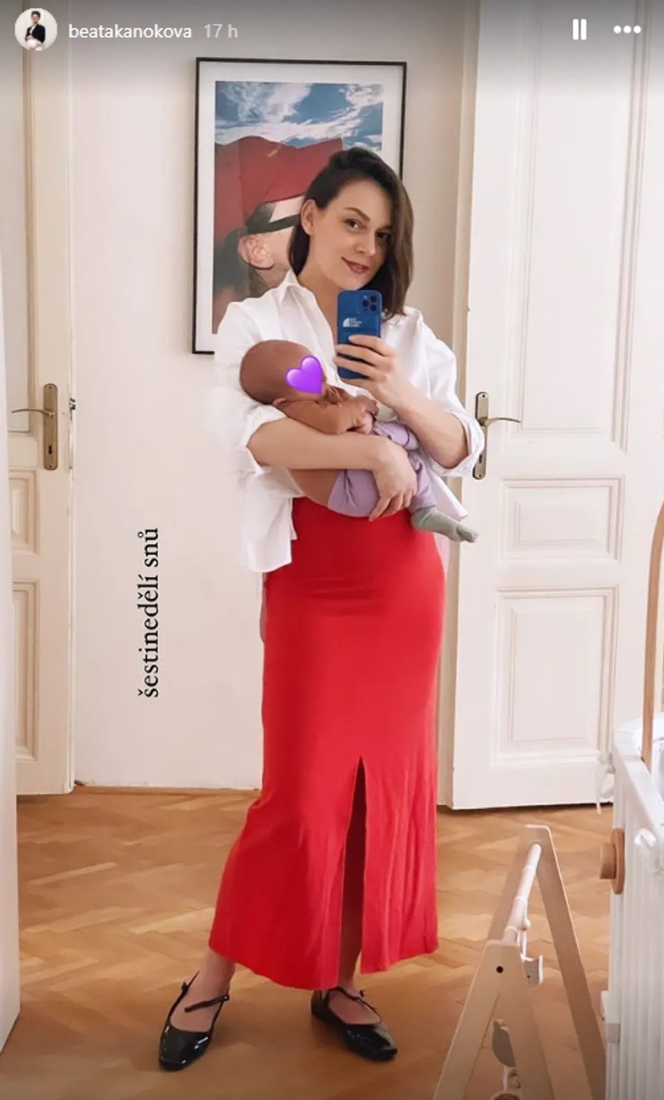 Herečka Beáta Kaňoková