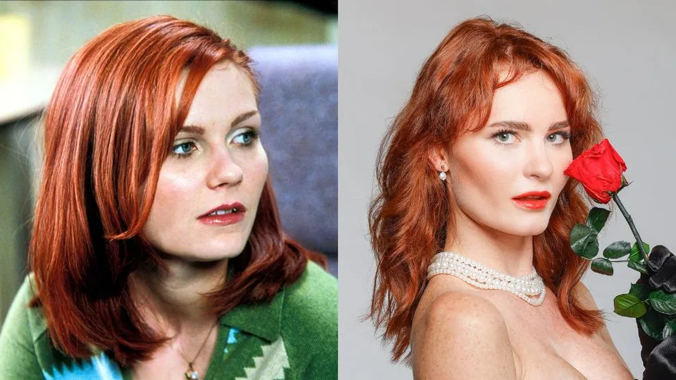 Mary vypadá jako herečka Kirsten Dunst.