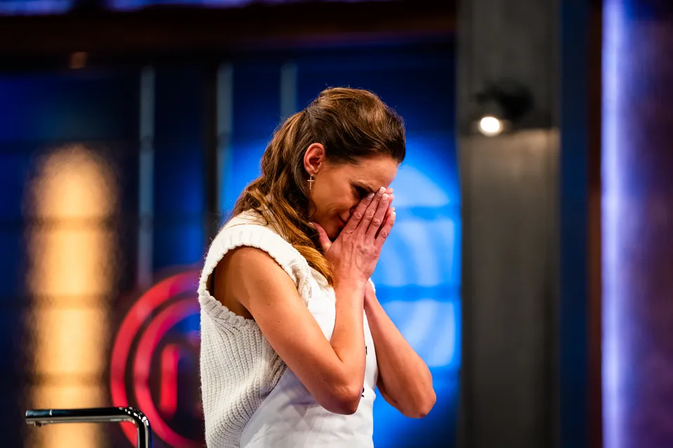 Dojatá Petra ve studiu MasterChefa