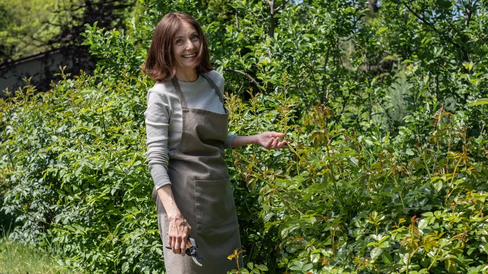 Veronika Žilková v roli farářky Svatavy Nekudové v seriálu Bratři a sestry