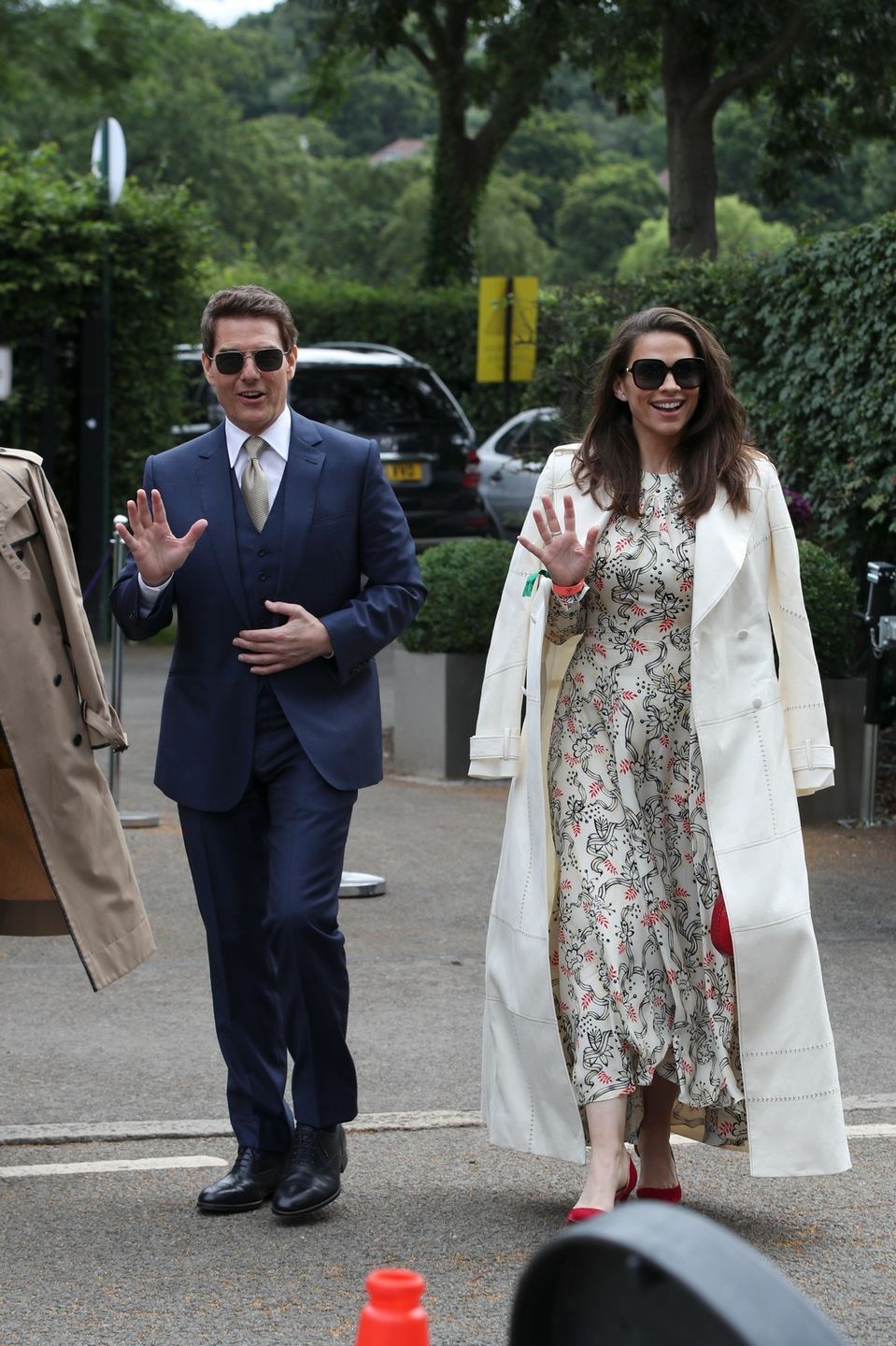 Tom Cruise a Hayley Atwell vzbudily svou společnou účastí na Wimbledonu velký poprask.